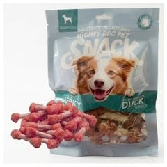 Thanh thịt vịt hình tạ Highpy Dog 100g