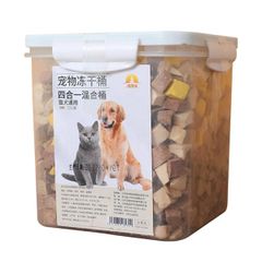 Snack sấy lạnh mix 4 loại taotaopet 460g