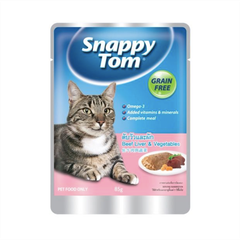 Pate Snappy Tom Grain Free cho mèo 85g