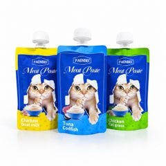 Pate nắp vặn cho mèo Faenbei 90g