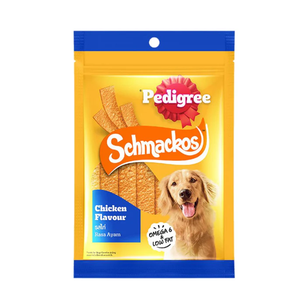 Thanh dẹp Pedigree Schmackos thịt gà 70g