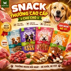 Xương sữa cuộn thịt vịt Highpy Dog 100g