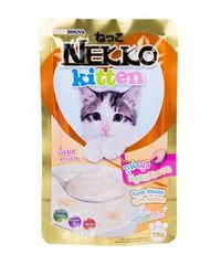 Pate Nekko Kitten Mousse cho mèo con gói 70g