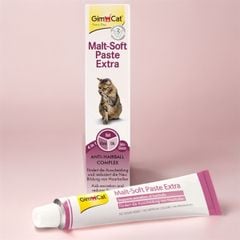 Gel dinh dưỡng ngăn ngừa búi lông cho mèo Gimcat Malt-Soft Paste Extra 50g