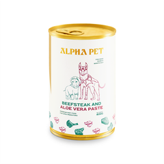 Pate cho chó mèo Alpha Pet lon 400g