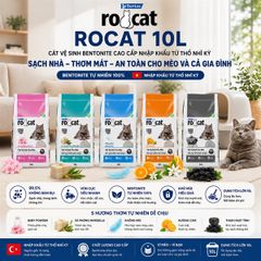 Cát vệ sinh cho mèo Rocat 20L