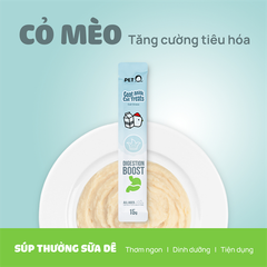 Súp thưởng sữa dê cho mèo PetQ 15g