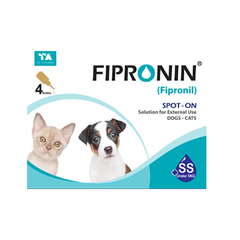 Nhỏ gáy trị ve rận cho chó mèo dưới 5kg Fipronin SS