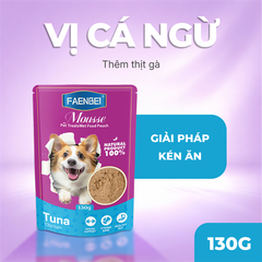 Pate dạng mousse cho chó Faenbei gói 130g