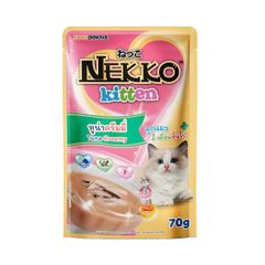 Pate Nekko Kitten Mousse cho mèo con gói 70g