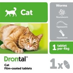 Viên xổ giun Drontal Cat cho mèo