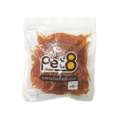 Phi Lê Gà sấy quấn que sữa Pet8 JJA44 400g