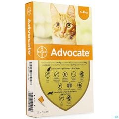Advocate cho mèo dưới 4kg 0.4ml