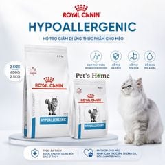 Hạt RC Hypoallergenic trị dị ứng cho mèo 400g