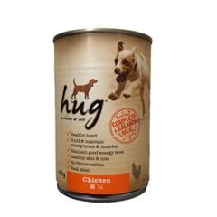Pate Hug cho chó LON 400g