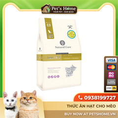 Hạt Natural Core C3 Bene 3012 cho mèo thịt gà và cá hồi 1,5kg