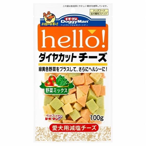 Phô mai viên bổ sung rau củ Doggyman 100g