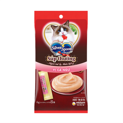 Súp thưởng cho mèo Silver Spoon 48g (8 tuýp)
