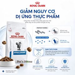 Hạt RC Hypoallergenic trị dị ứng cho mèo 400g