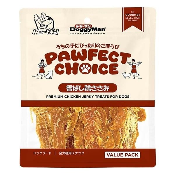 Miếng gà sấy Pawfect Choice Doggyman 180g