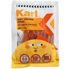 Thanh gà sấy mềm Karl 118g