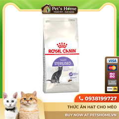 Hạt Royal Canin Sterilised cho mèo triệt sản 400g