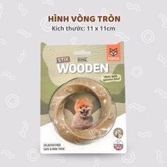 Đồ chơi sợi gỗ hình vòng FOFOS