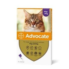 Advocate cho mèo dưới 4kg 0.4ml