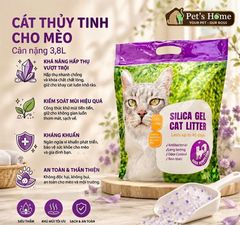 Cát thủy tinh Silica Gel 3,8L