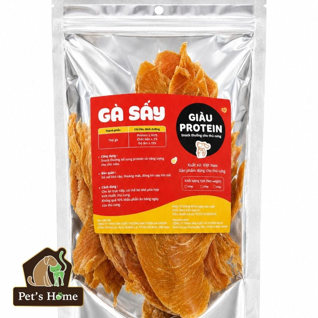 Ức gà sấy HDFood 200g