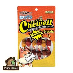 Que da bò cuốn thịt vị gà - vịt - gan Doggyman 6 cây