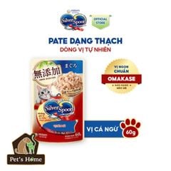 Pate cho mèo Silver Spoon không phụ gia KPG 60g
