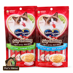 Súp thưởng cho mèo Silver Spoon 56g(4 tuýp)