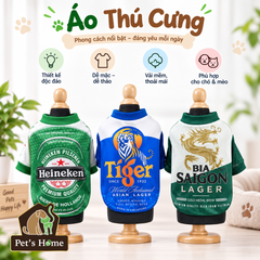 Áo Bia Sài Gòn - Tiger - Hineiken