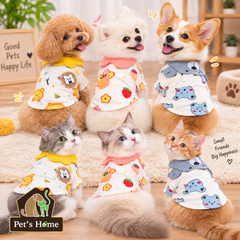 LHK - Áo họa tiết cổ Rabbit - Bear
