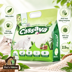 Cát sắn Nature Paw Cassava Cat Litter 2,5kg