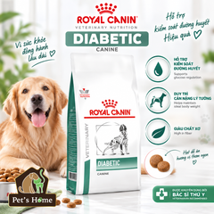 Hạt RC Diabetic hỗ trợ tiểu đường cho CHÓ 1.5kg
