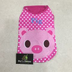 Áo thun heo hồng chấm bi