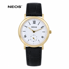 Đồng Hồ Dây Da Nữ Neos N-40675N Sapphire Chính Hãng