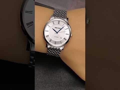 Đồng Hồ Nam Dây Thép Neos N-40676G Sapphire Bảo Hành Chính Hãng