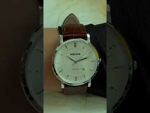 Đồng Hồ Nam Dây Da Neos N-40676G Sapphire Chính Hãng