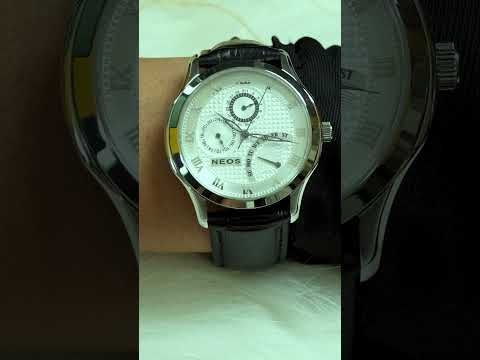 Đồng Hồ Neos N-30724M Nam Dây Da 6 Kim