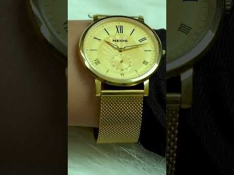 Đồng Hồ Nam Dây Lưới Neos N-40675G Sapphire