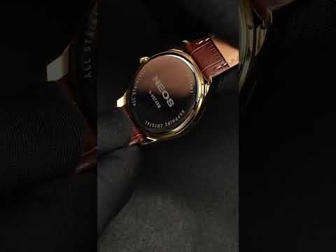 Đồng Hồ Nam Dây Da Neos N-40749M Sapphire Bảo Hành 5 Năm Chính Hãng