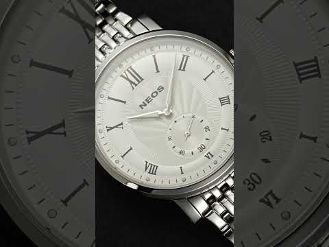 Đồng Hồ Nam giá rẻ Neos N-40675G Dây Thép Vàng