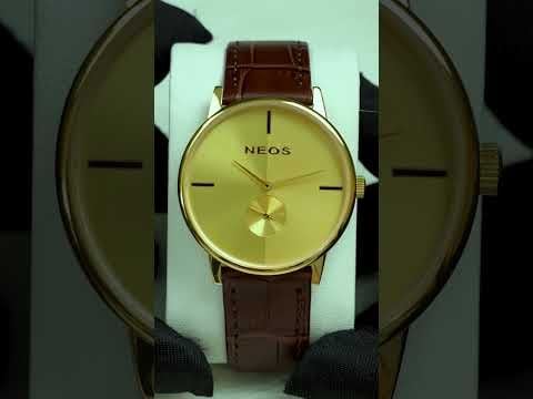 Đồng Hồ Neos N-40679M Nam Dây Da Chính Hãng