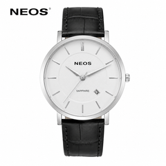 Đồng Hồ Nam Dây Da Neos N-40676G Sapphire Chính Hãng