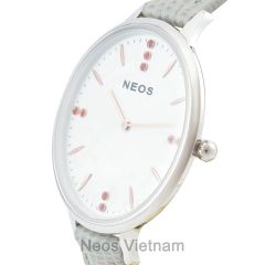 Đồng Hồ Dây Da Thời Trang Nữ Neos N-40727L Sapphire