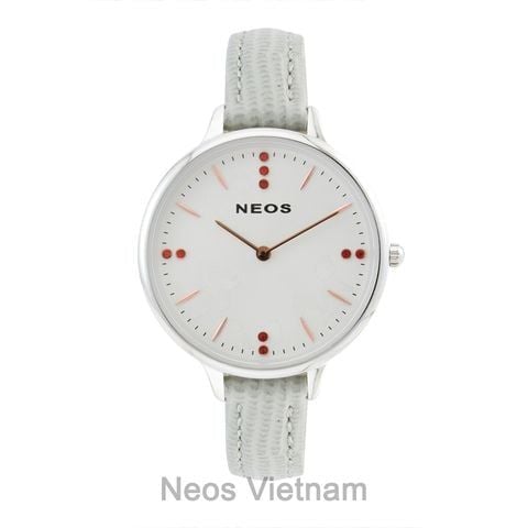 Đồng Hồ Dây Da Thời Trang Nữ Neos N-40727L Sapphire