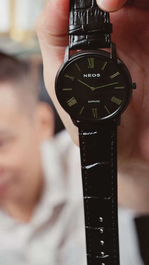 Đồng Hồ Neos N-40746M Nam Dây Da Thời Trang